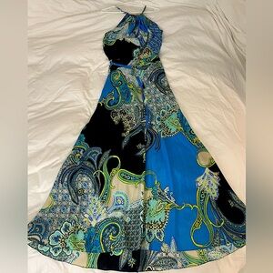Amazing condition, beautiful long vacation dress with beads! size: L